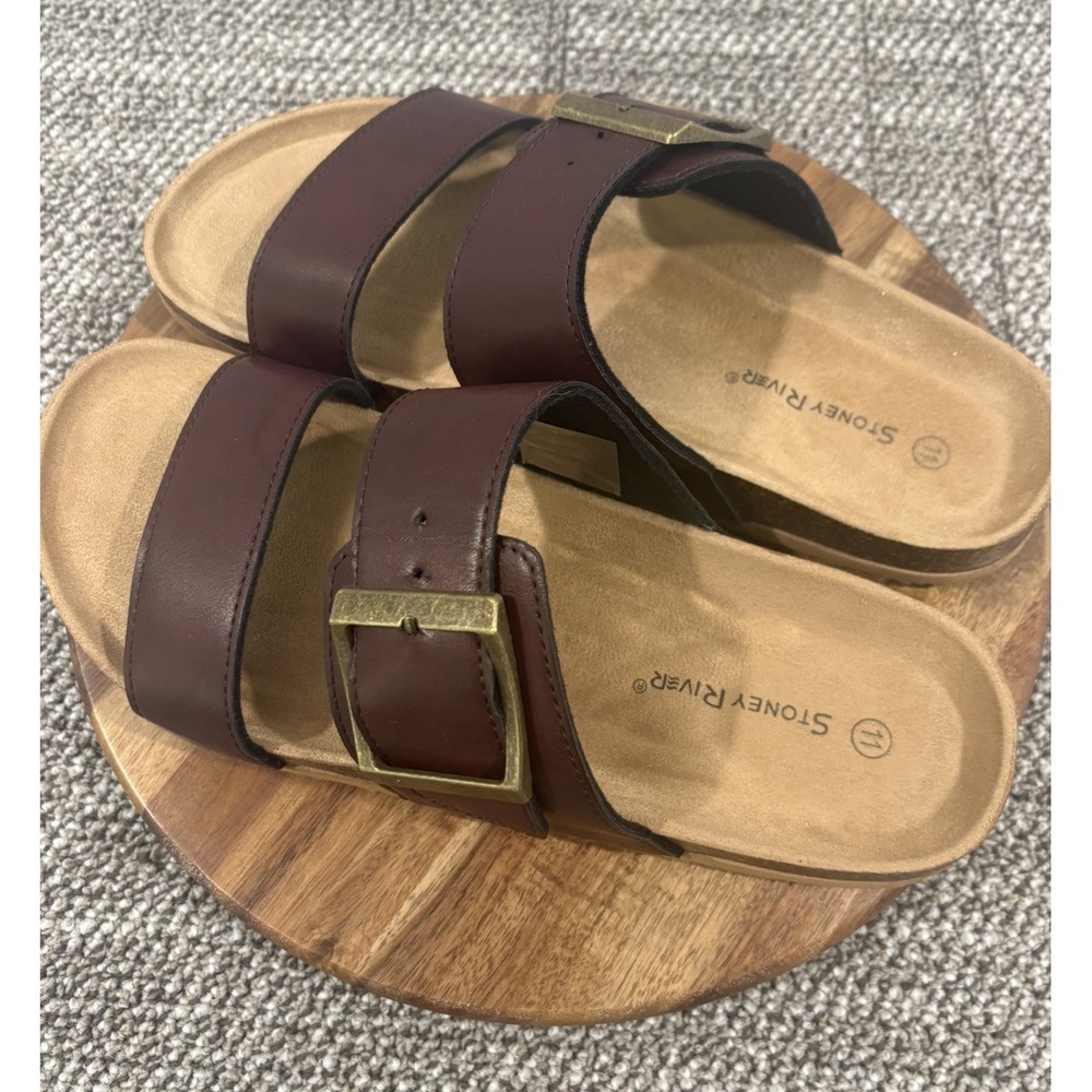 Stoney River-Sandals Women's 2 Strap Size 11 EXCELLENT pre-owned Condition
